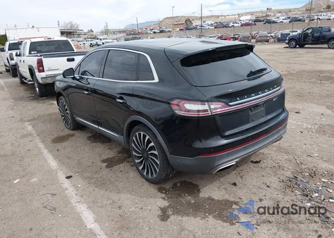 2019 Lincoln Nautilus Black Label z USA, uszkodzony, nr VIN 2LMPJ7J94KBL18657